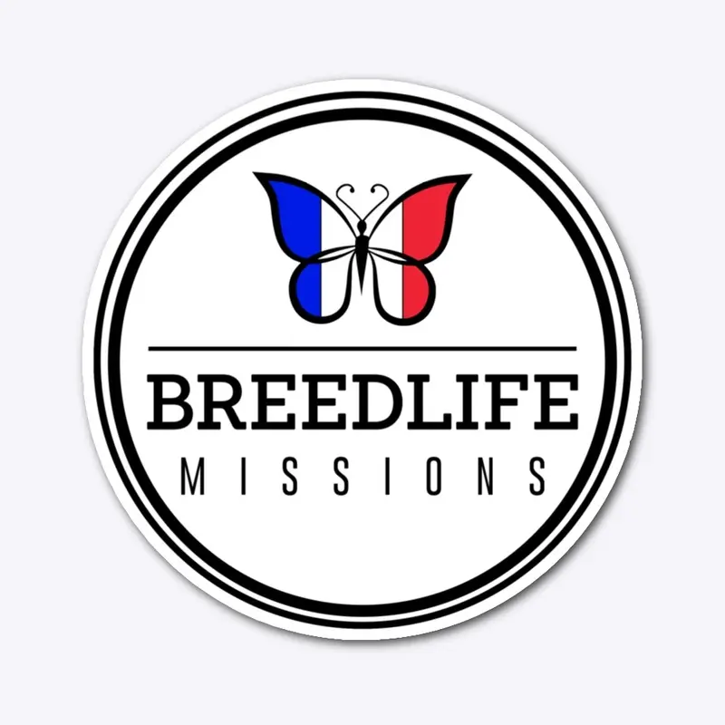 BreedLife Circle Sticker